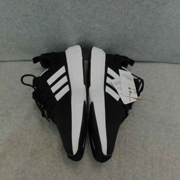 adidas Men's Swift Run 23 Black and White Sneakers Size 10.5 - New - Picture 6 of 9
